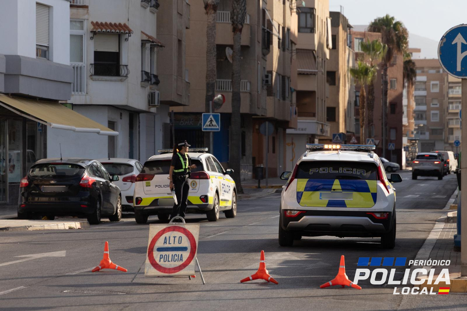 La Policía Local de Adra inicia una Campaña sobre distracciones al volante