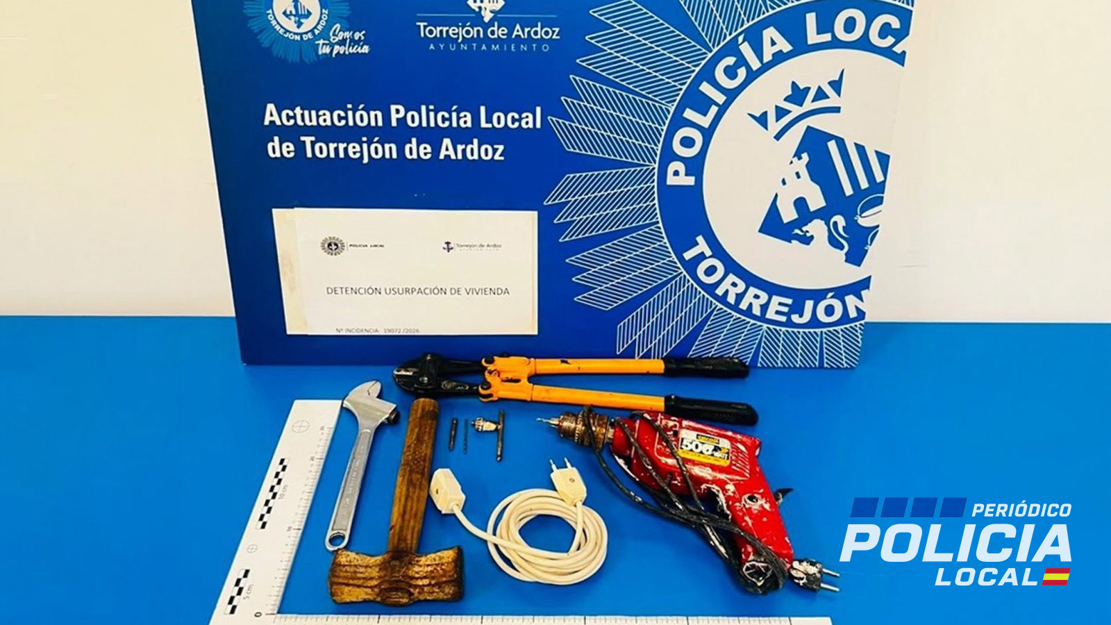 La Policía Local de Torrejón interviene ante una ocupación y frustra otros dos accesos