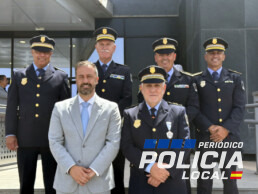 El subinspector de la Policía Local de Telde José Luis Ramos recibe la Medalla de Plata al Mérito Policial