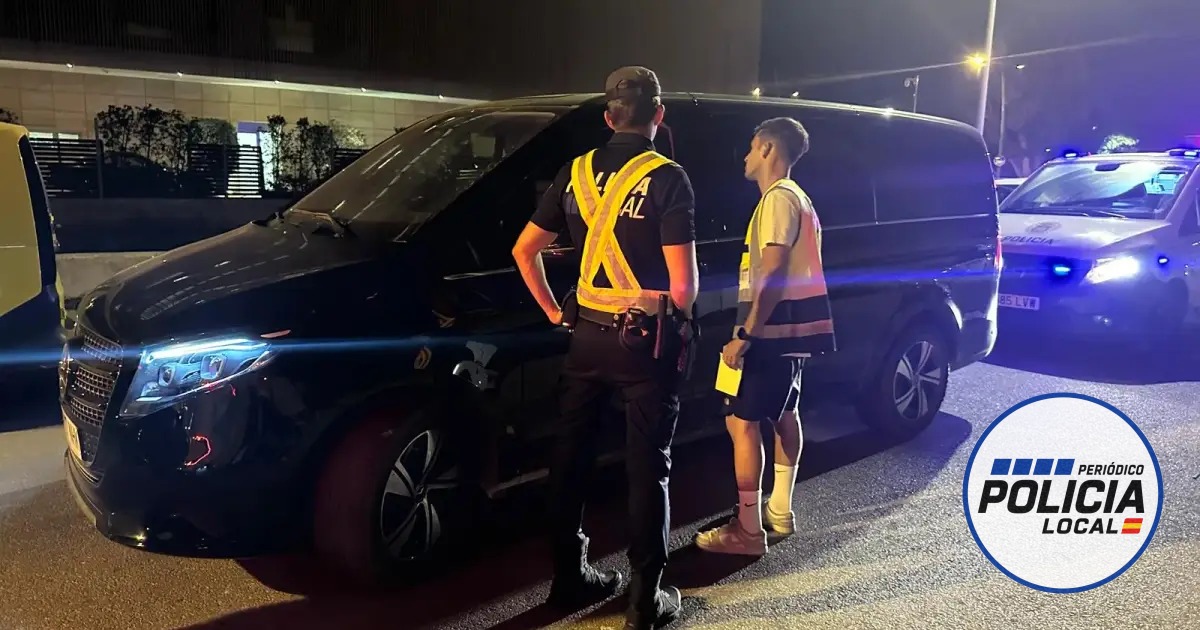 La Policía Local de Ibiza despliega múltiples controles con detenidos, positivos en drogas y alcohol y decenas de denuncias