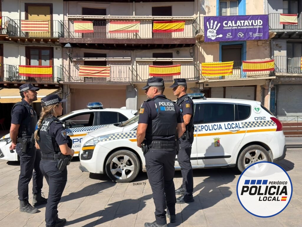 Calatayud triplica la presencia policial y adapta turnos para las Fiestas de San Roque