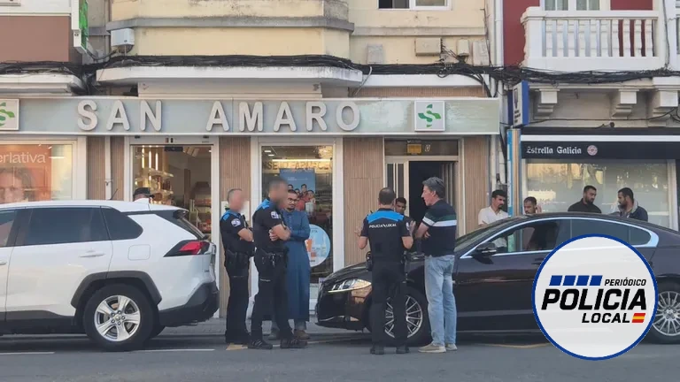 La Policía Local de A Coruña frustra un intento de ocupación en la calle Orillamar