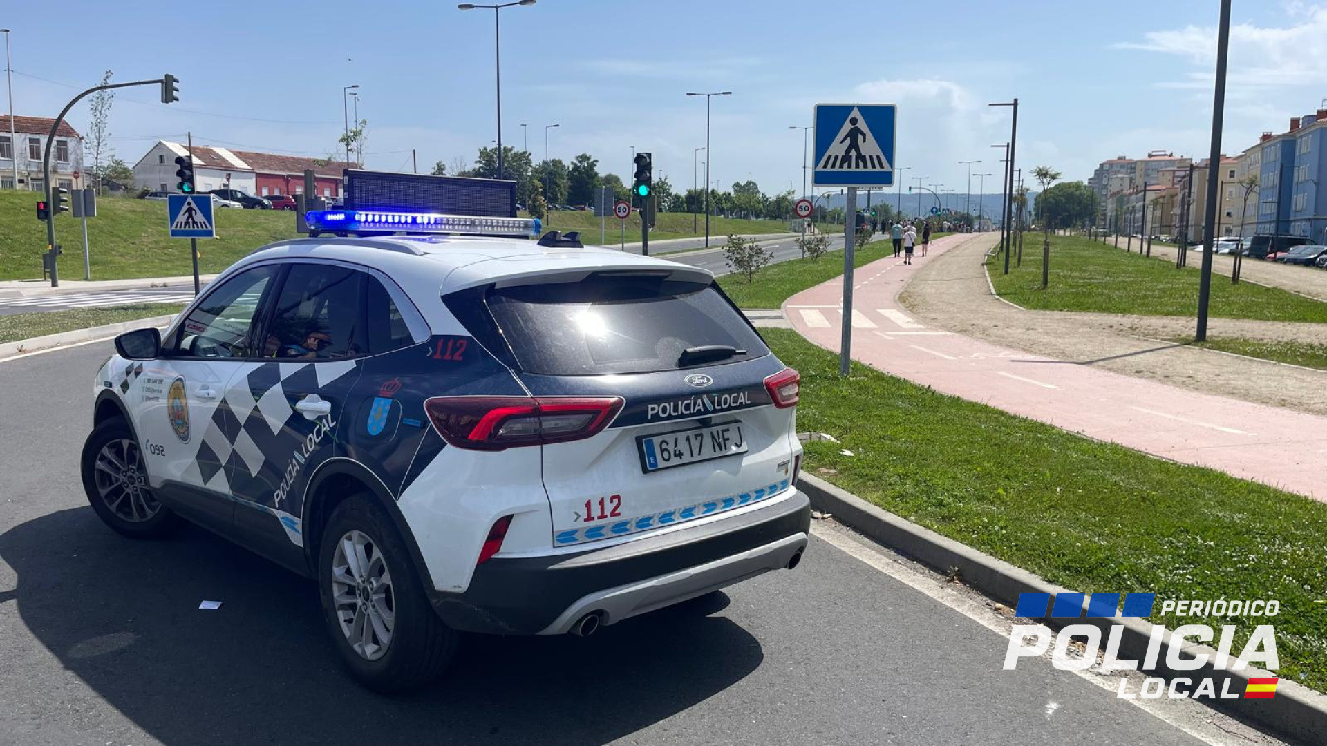 Policía Local de Ferrol detiene a joven por intento de robo en El Callao