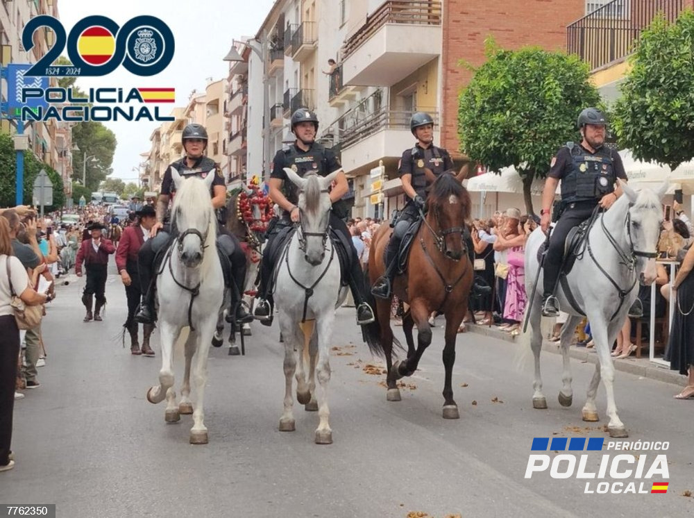 La Policía Local colabora en el dispositivo de la Feria de Pedro Romero de Ronda