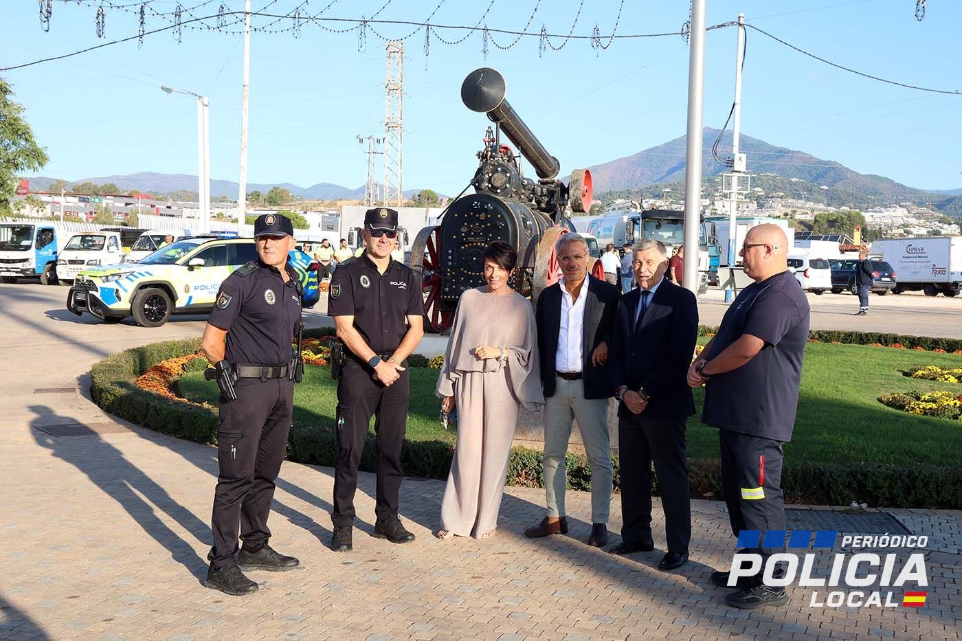 La Policía Local de Marbella refuerza la seguridad de la Feria de San Pedro Alcántara con más de 200 efectivos diarios