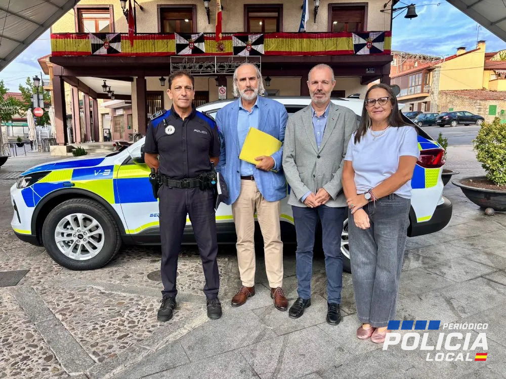 La Comunidad de Madrid subvenciona con 40.000 euros un nuevo vehículo patrulla para la Policía Local de Becerril de la Sierra