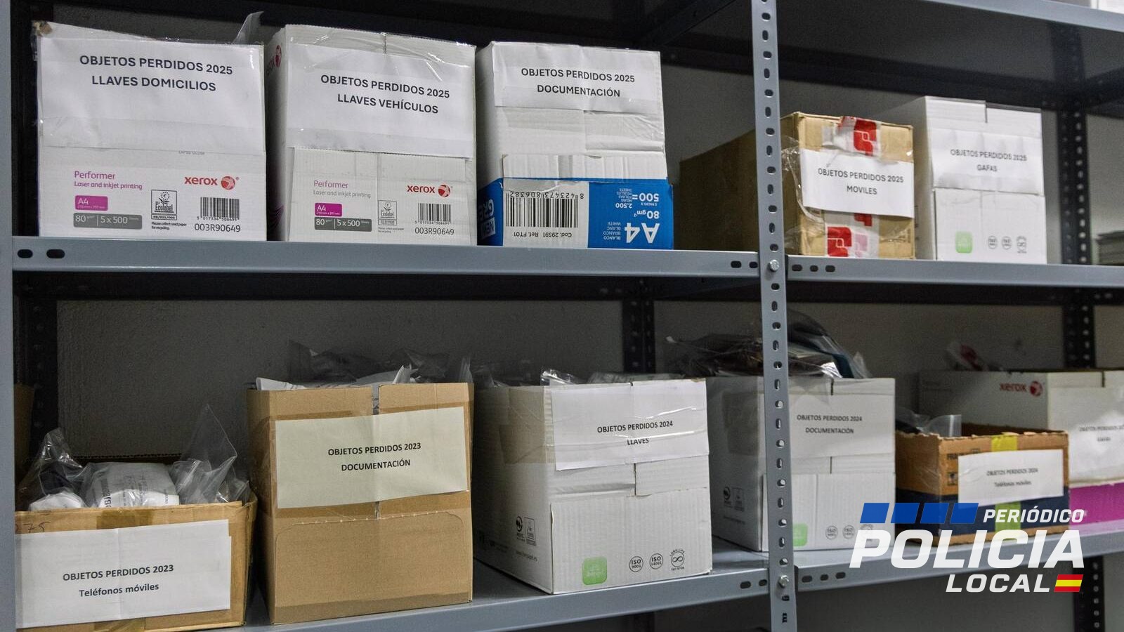 La Policía Local devuelve 90 de 279 objetos perdidos en Boadilla