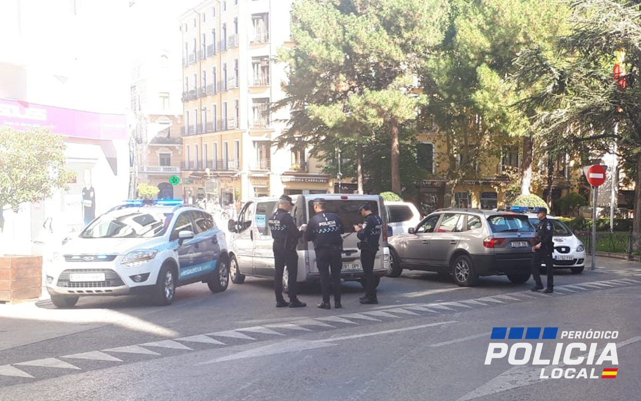 La Policía Local de Cuenca intensifica los controles para detectar distracciones al volante