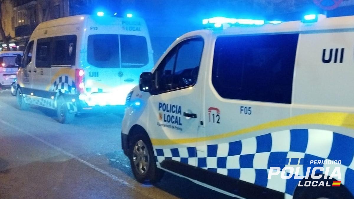 La Policía Local imputa a un conductor tras una huida peligrosa en Palma después de ser multado