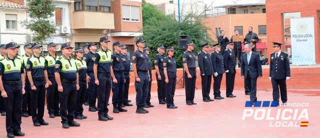 Vila-real homenajea a su Policía Local en celebración de la festividad de Sant Miquel