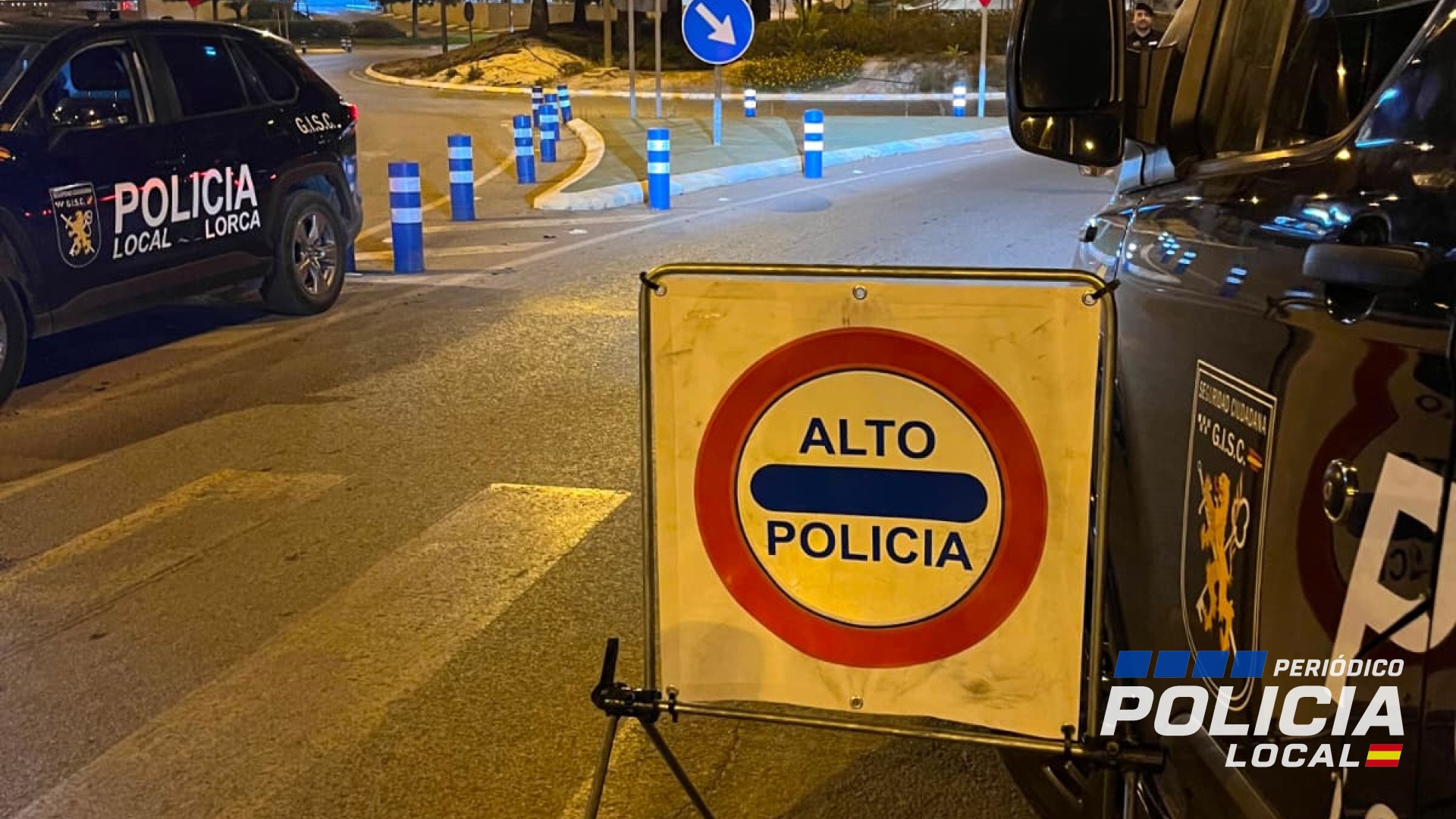 Policía Local de Lorca realiza 139 controles en una semana y detiene a seis personas