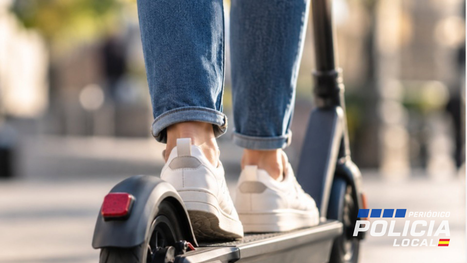 La Policía Local de Lugo intercepta un patinete a más de 80 km/h y detecta irregularidades técnicas