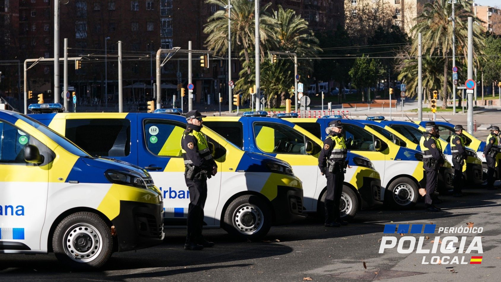 La Guardia Urbana de Barcelona renueva su flota con 184 vehículos híbridos y eléctricos