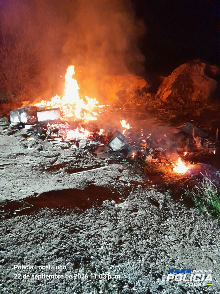 Intervenciones destacadas de la Policía Local de Lugo