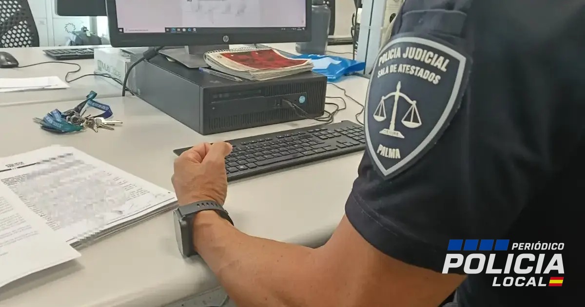 Investigan a un conductor que huyó a 100 km/h en Son Malferit tras bloquear a una patrulla