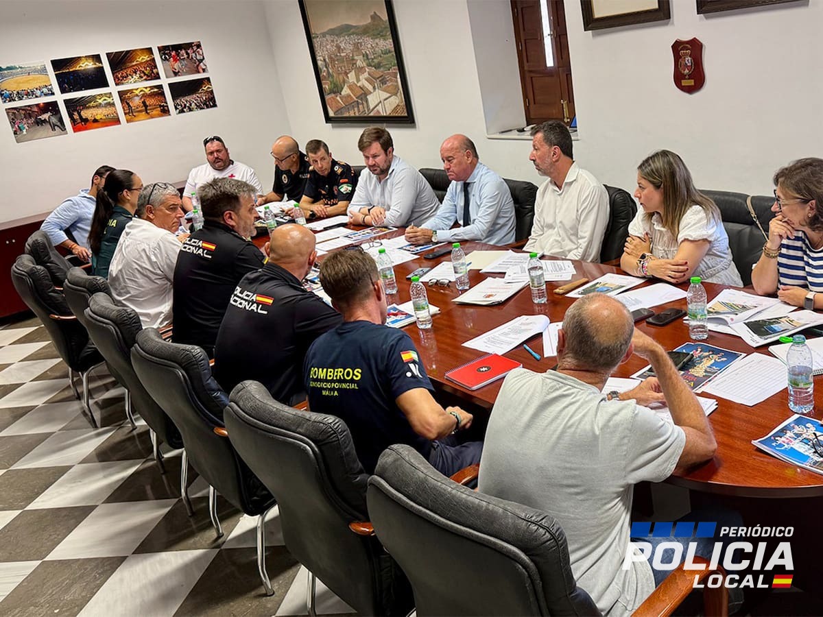 Más de 300 efectivos integran el dispositivo de seguridad de la Real Feria de Agosto de Antequera