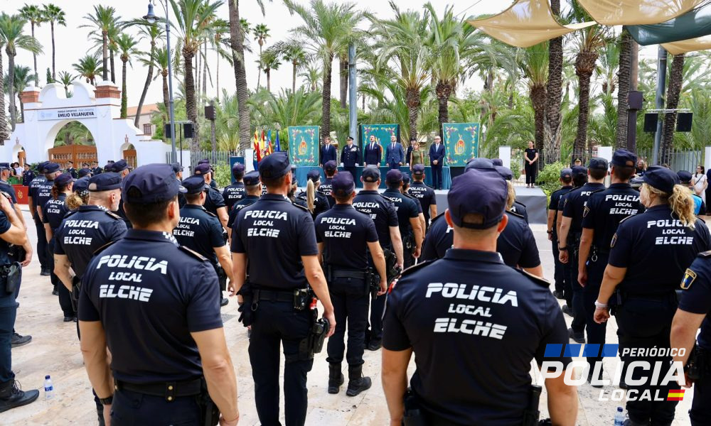 Policía Local de Elche entrega 199 distinciones en celebración de la festividad de San Rafael