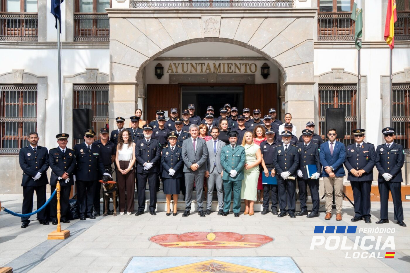 Manuel Cortés anuncia oficina de Policía Local en Adra y ampliación de plantilla