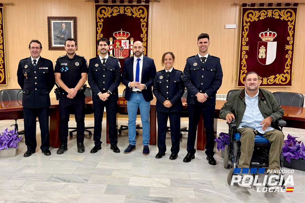 Nuevos agentes toman posesión en la Policía Local de Argamasilla de Calatrava