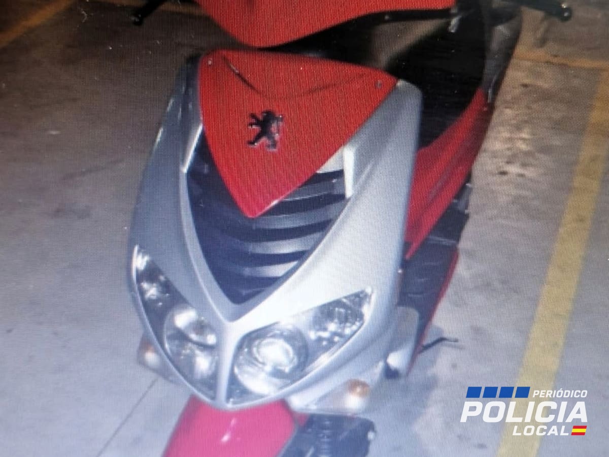 Detenido un motorista de 69 años tras una conducción en sentido contrario y negarse a la prueba de alcoholemia