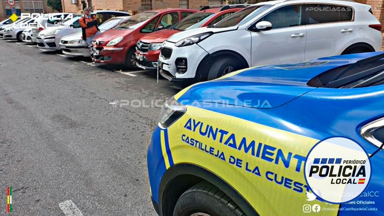 Interceptada en Castilleja tras saltarse un semáforo y dar positivo en alcohol y drogas