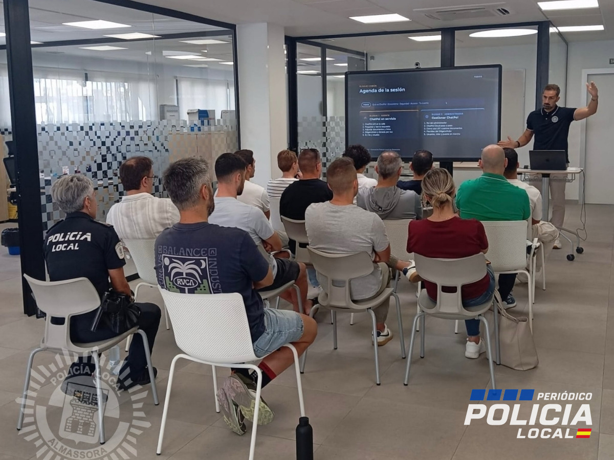 Almassora refuerza su Policía Local con inteligencia artificial y un nuevo agente