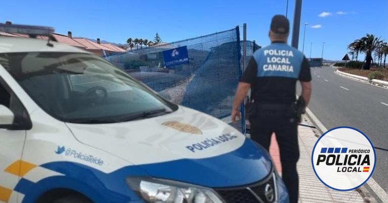 Policía Local de Telde remite a Disciplina Urbanística expedientes por obra en Playa del Hombre y por vallas publicitarias
