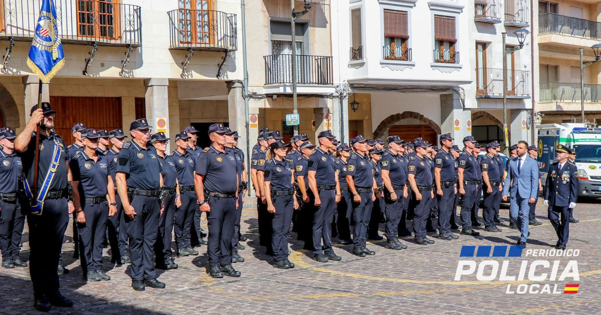 Más de 50 reconocimientos para la Policía Local de Sagunt en su día grande