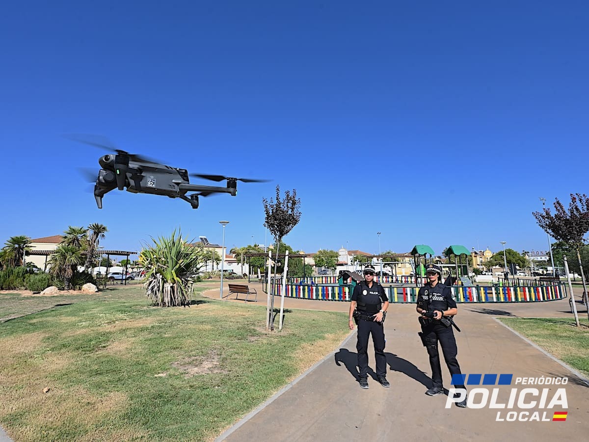 La Policía Local activa la unidad de drones para vigilar Vistalegre y Villas del Este