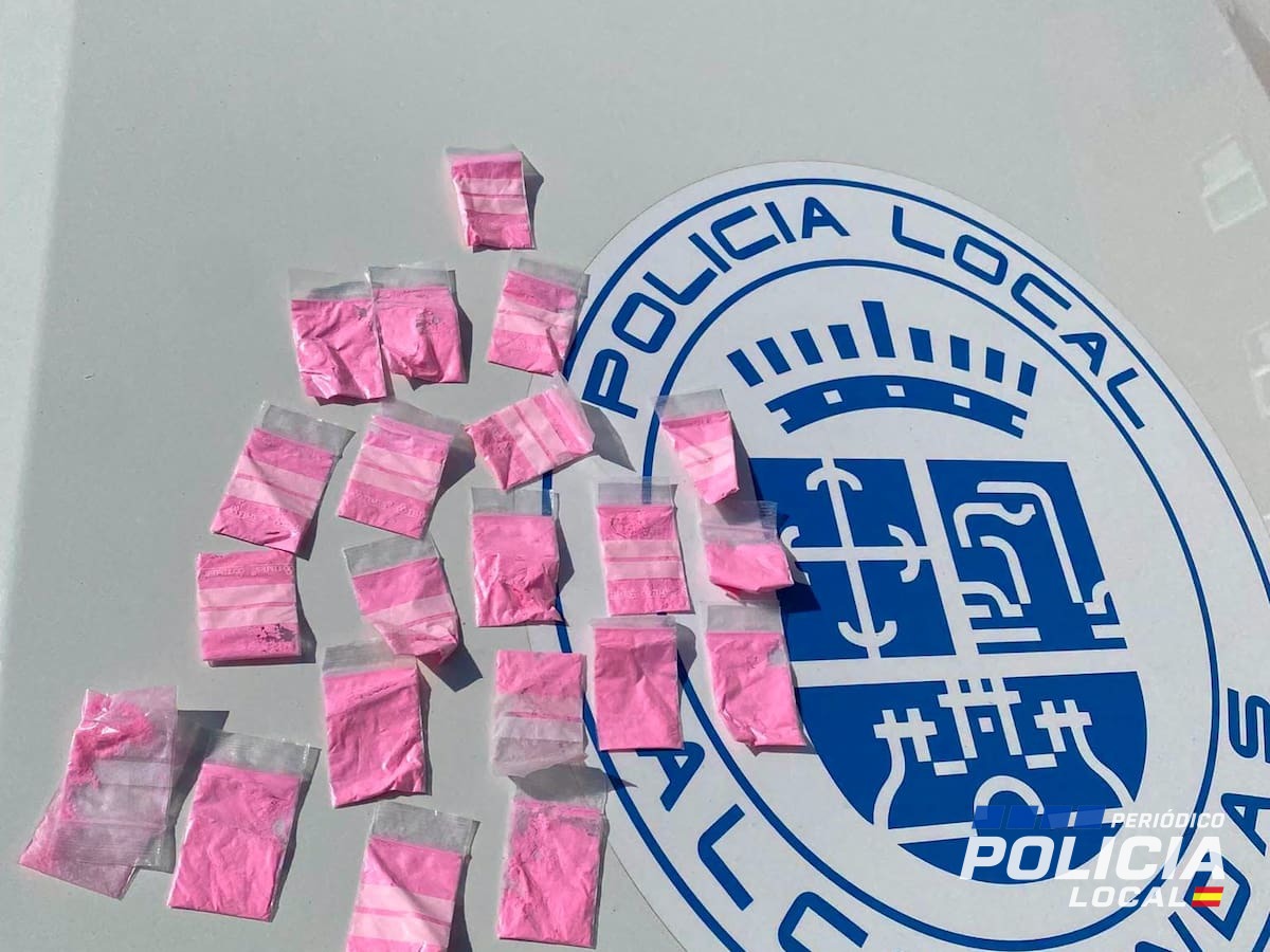 Detenidas cuatro personas en Alcobendas tras interceptar 21 gramos de ‘tusi’ en un control preventivo