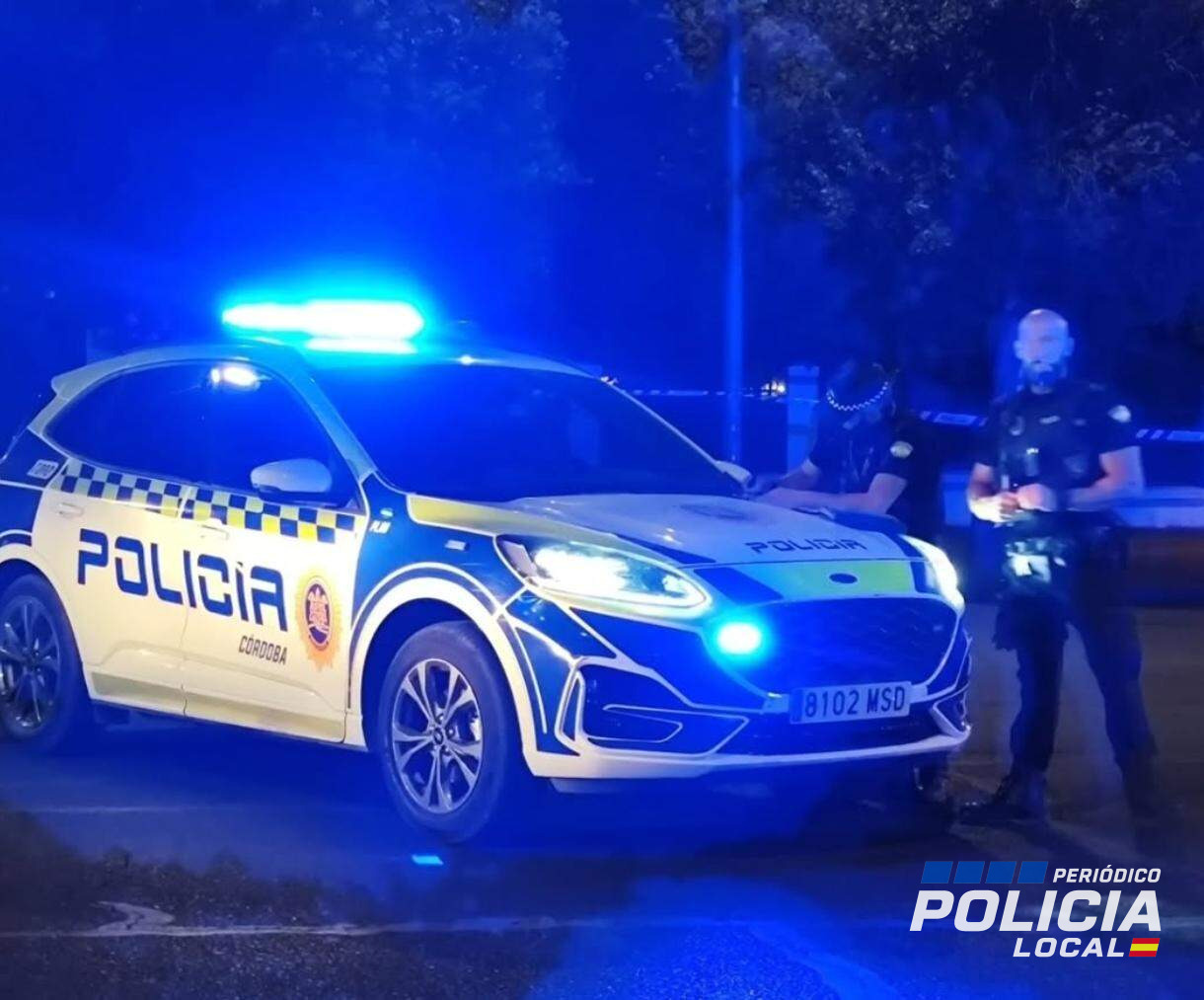 Policía Local de Córdoba detiene a dos personas en reyertas de la madrugada