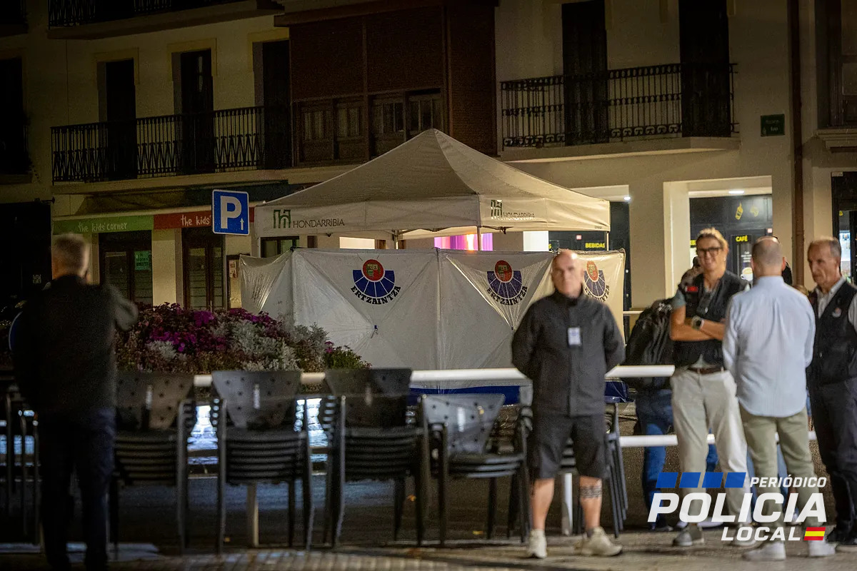 Muerte de un hombre en Hondarribia tras disparo policial en conflicto con Ertzaintza