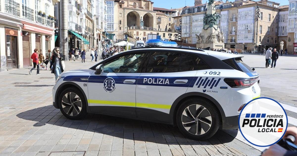 Detenido en Vitoria-Gasteiz por provocar un incendio en una zona ajardinada del barrio de Zabalgana