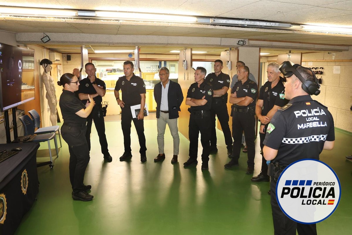 Marbella incorpora 'Octopus', un sistema de realidad virtual para formar a la Policía Local