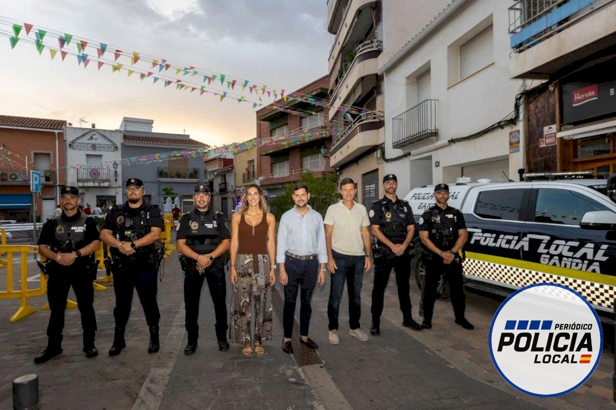La unidad DELTA de la Policía Local de Gandia amplía su modelo de proximidad a toda la ciudad