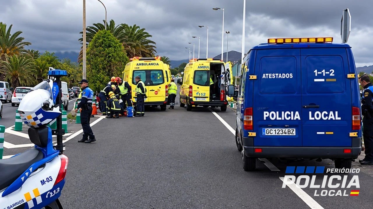 La Policía Local de Telde aumenta un 9,7 % sus intervenciones durante el primer semestre de 2026