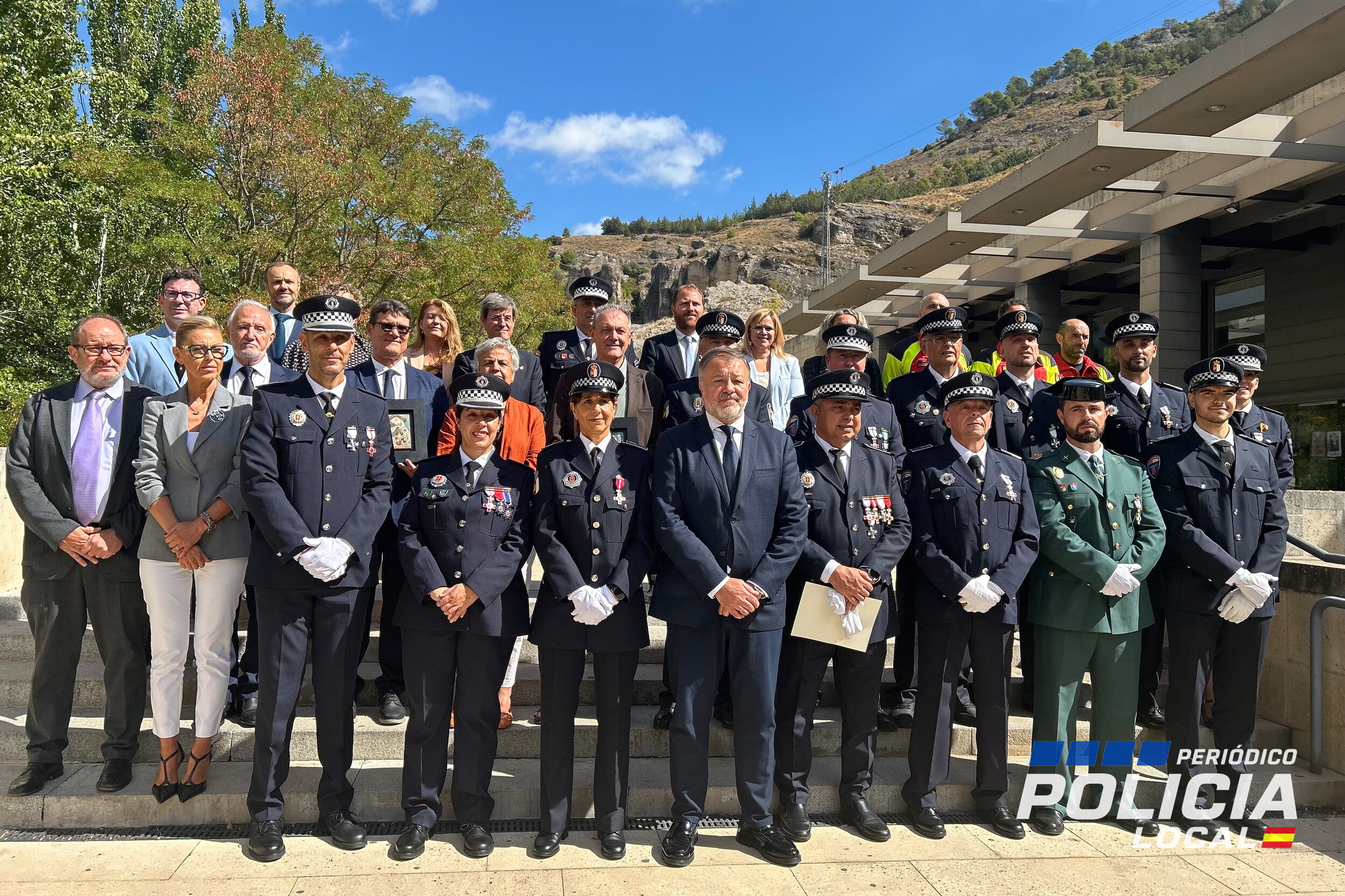 Policía Local de Cuenca celebra el Día de San Miguel Arcángel con balance y reconocimientos