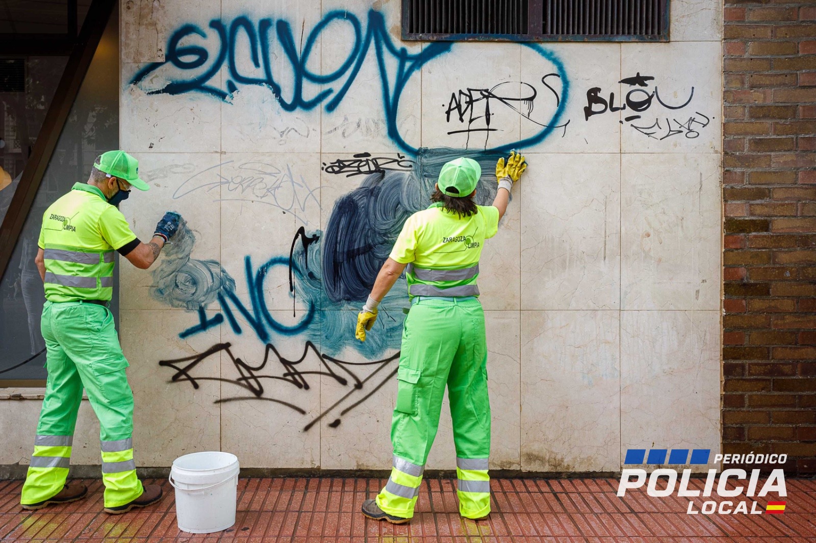 La Policía Local de Zaragoza registra 311 denuncias por incivismo en una semana
