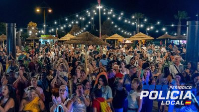La Policía Local de Arrecife documenta un ‘tardeo’ con 200 personas y varias incidencias