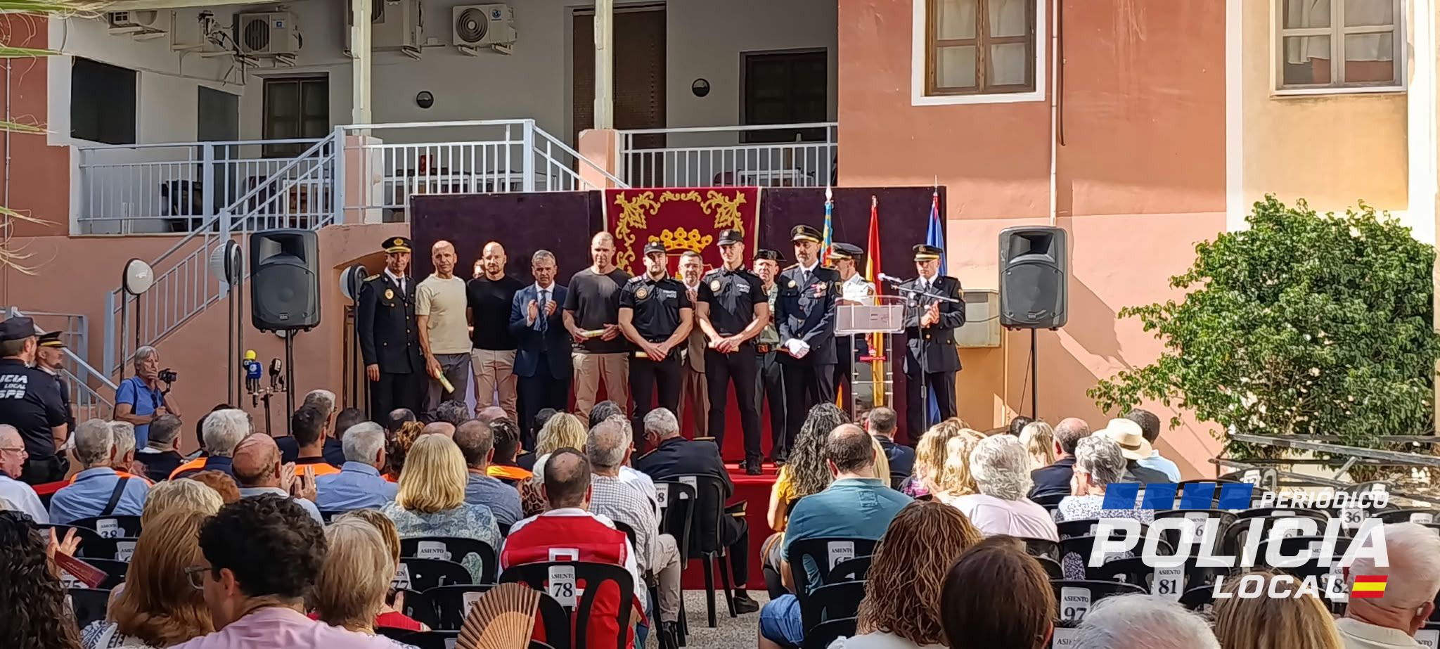 Aspe inaugura su nuevo Centro de Emergencias Municipal en un acto institucional de la Policía Local