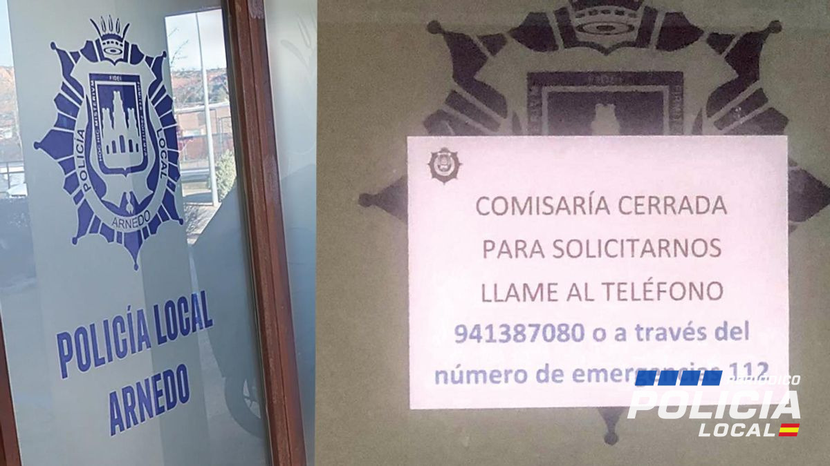 El PP exige abrir la oficina de Policía Local de Arnedo las 24 horas y el Ayuntamiento replica que ya está abierta
