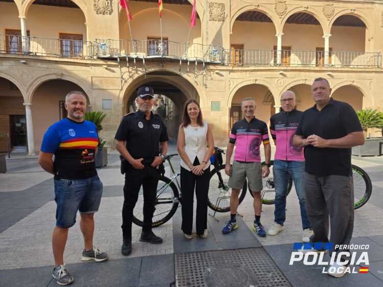 Tres agentes de la Policía Local representarán a Lorca en el Campeonato de España MTB de policías locales