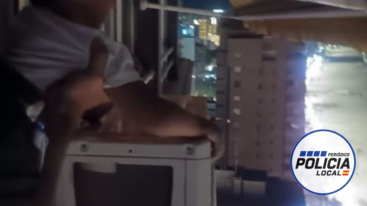 Un niño solo en la planta 21: la Policía Local de Benidorm rescata al menor y detiene a su padre