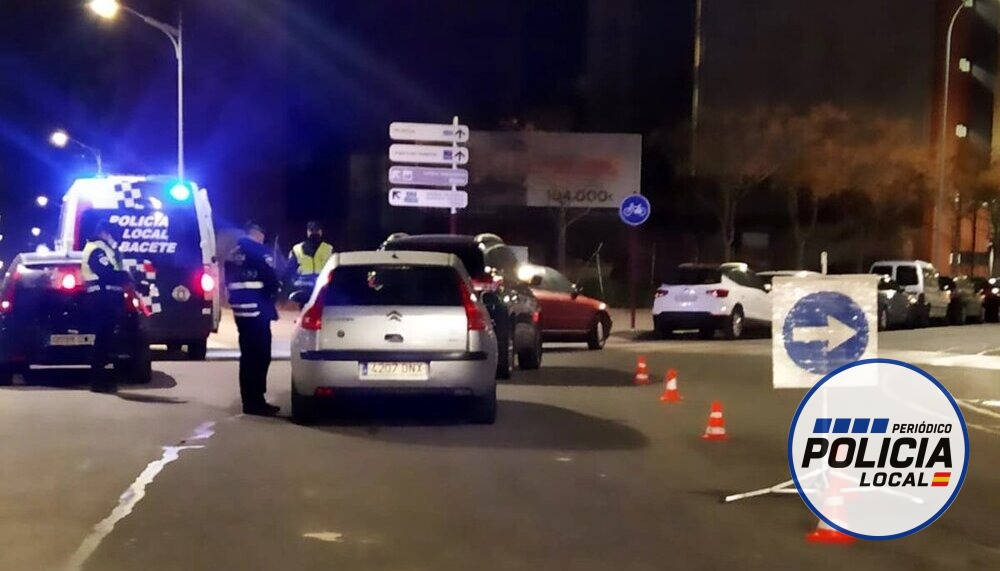 Dos conductores ebrios son detenidos en Albacete durante el fin de semana