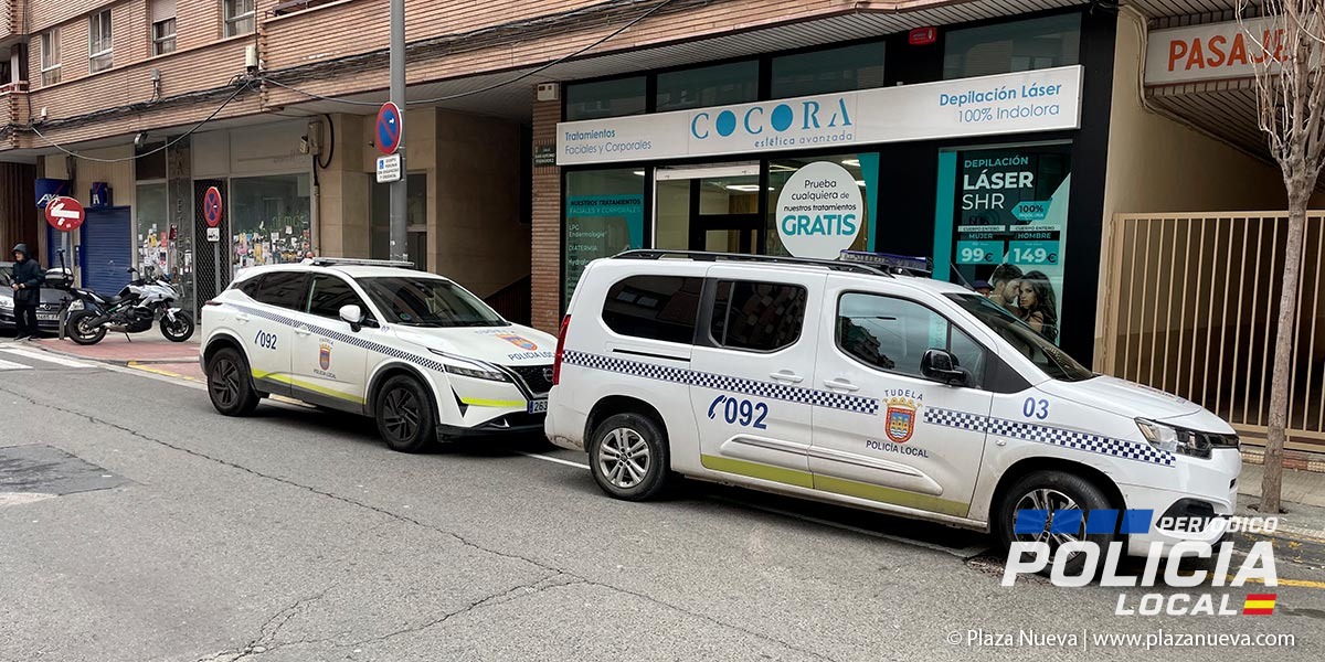 Detenidos dos conductores en Tudela por delitos contra la seguridad vial durante el fin de semana