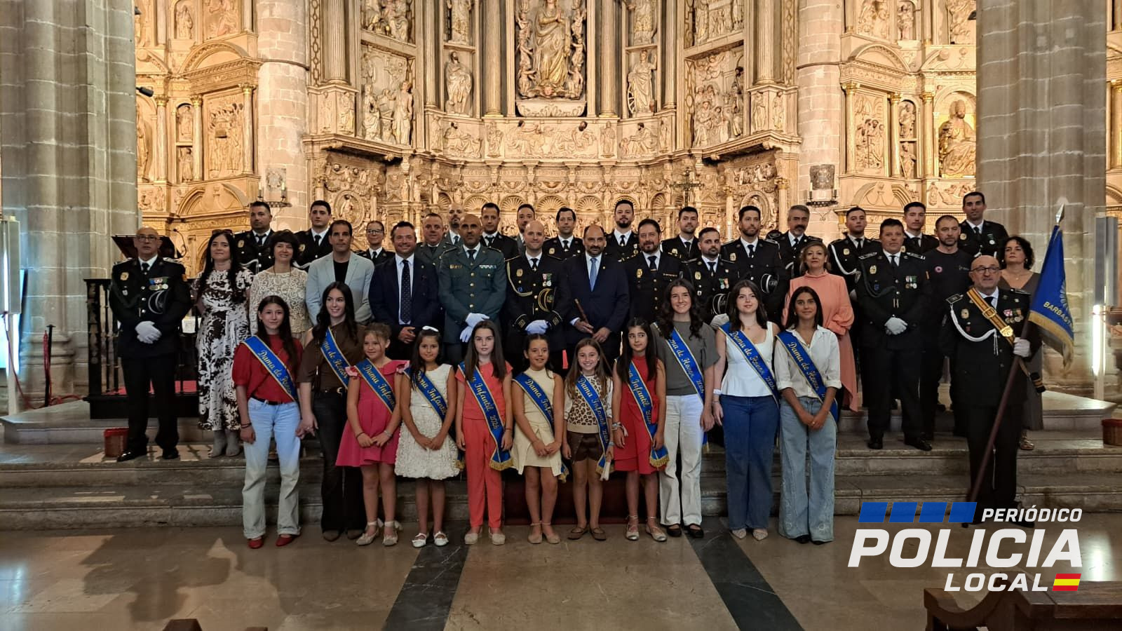 Barbastro reconoce la vocación de servicio de su Policía Local en la festividad de los Ángeles Custodios