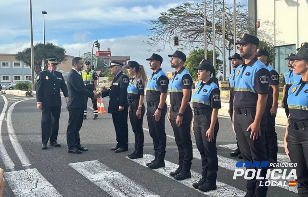 El Ayuntamiento de Telde nombra funcionarios de carrera a 32 agentes de la Policía Local