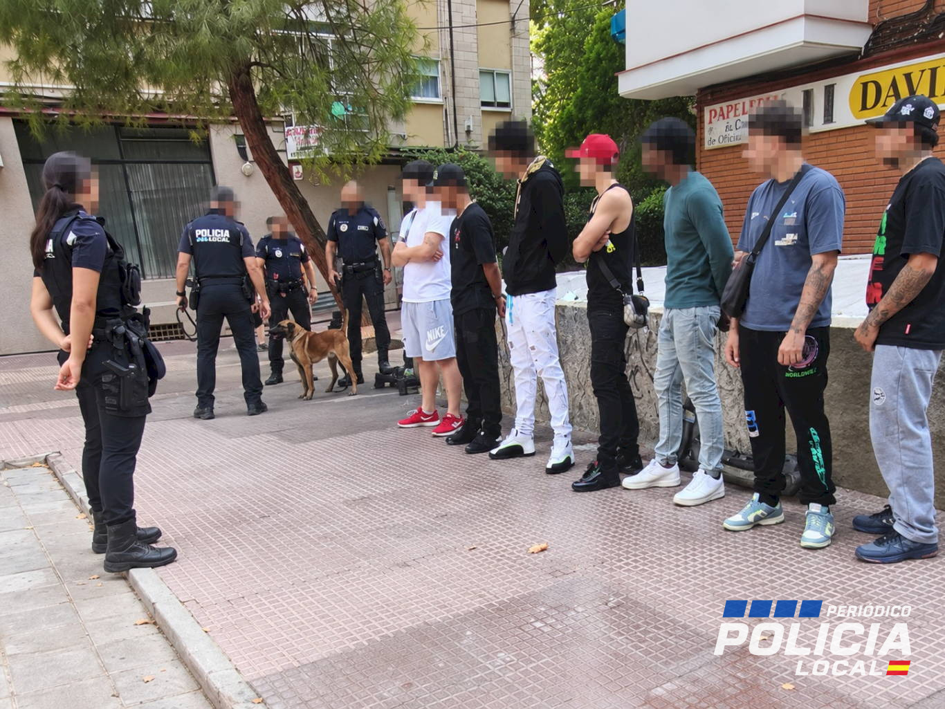 La Policía Local de Alcalá de Henares identifica a diez jóvenes presuntamente vinculados a bandas