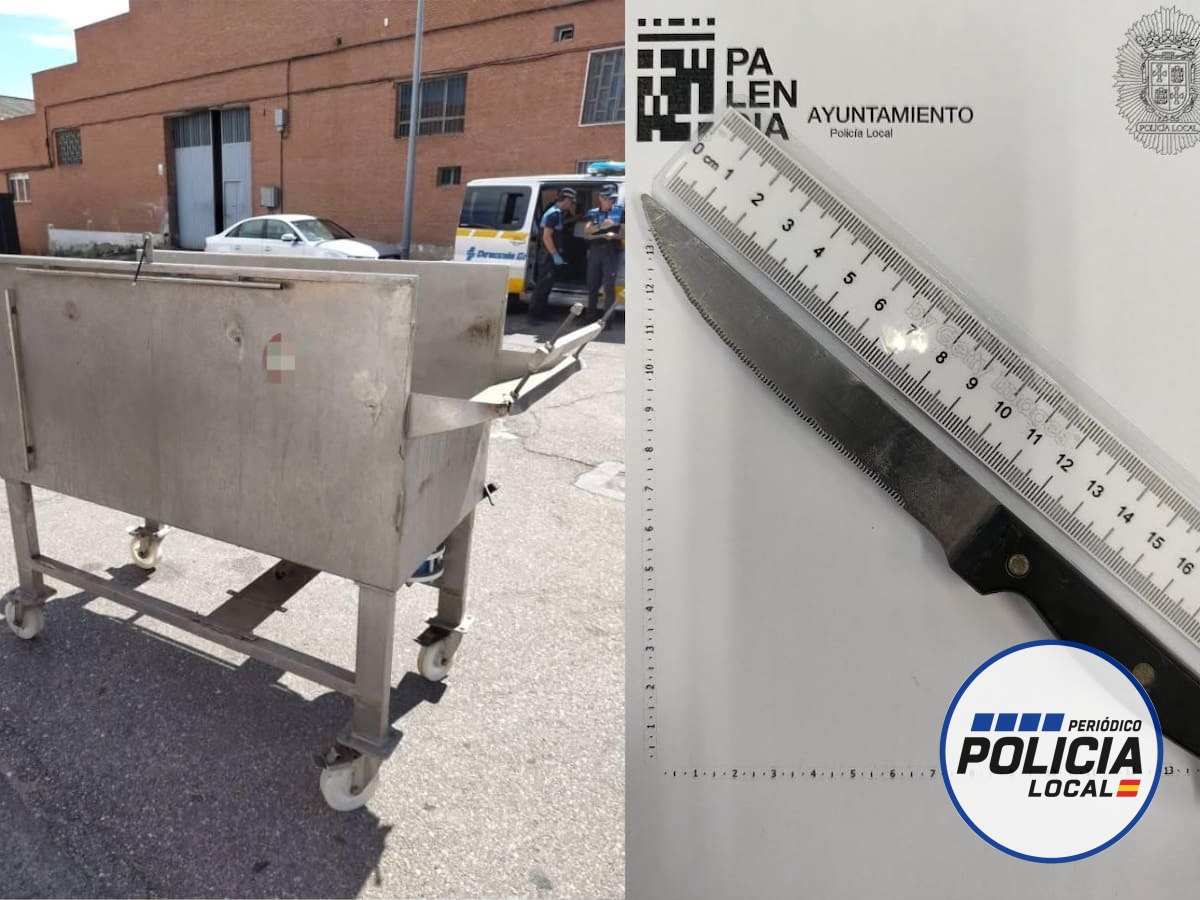 Investigado un conductor sin puntos y positivo en drogas que transportaba una máquina industrial de procedencia dudosa