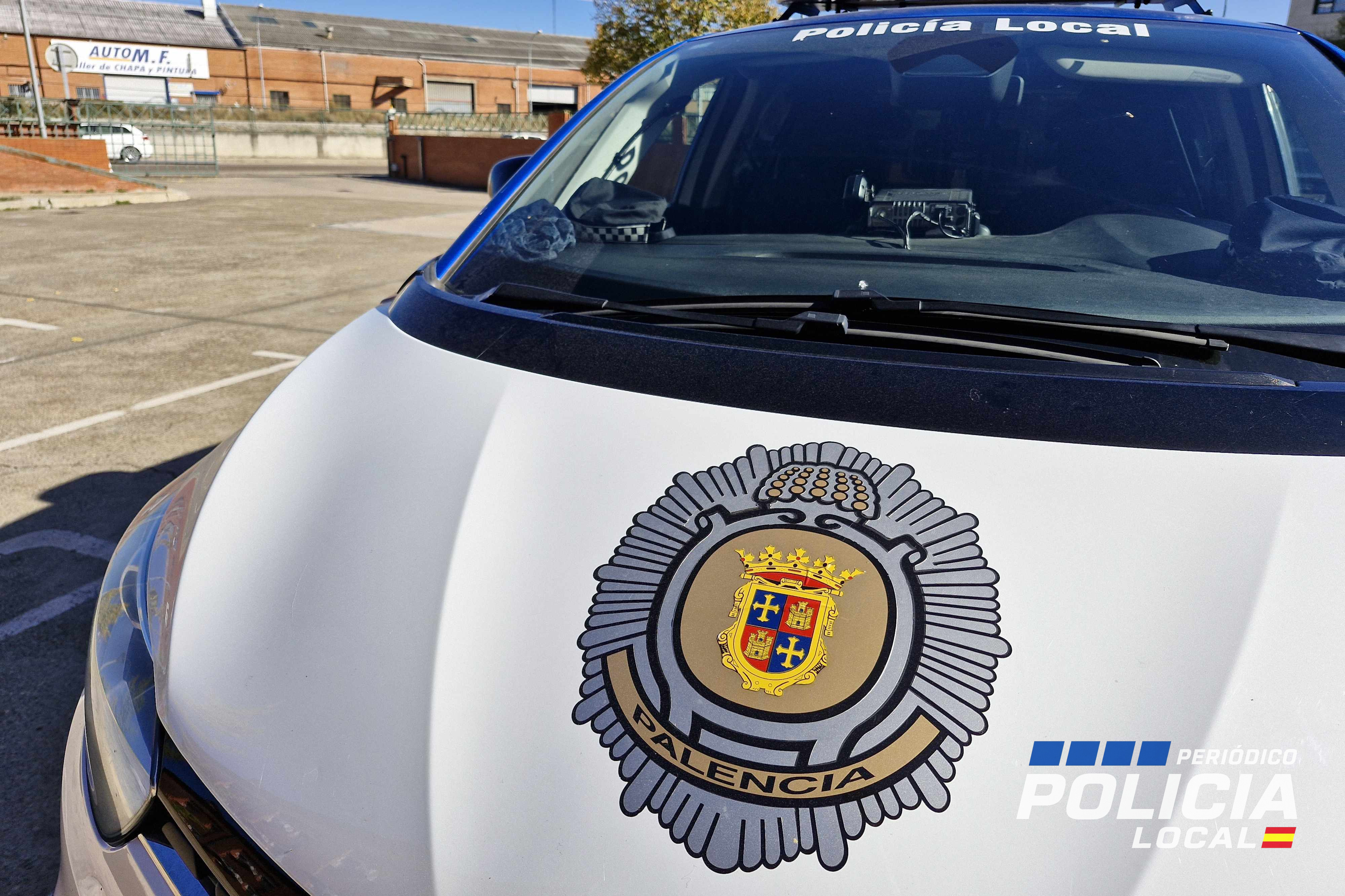 La Policía Local de Palencia detiene a un hombre por agredir a dos agentes